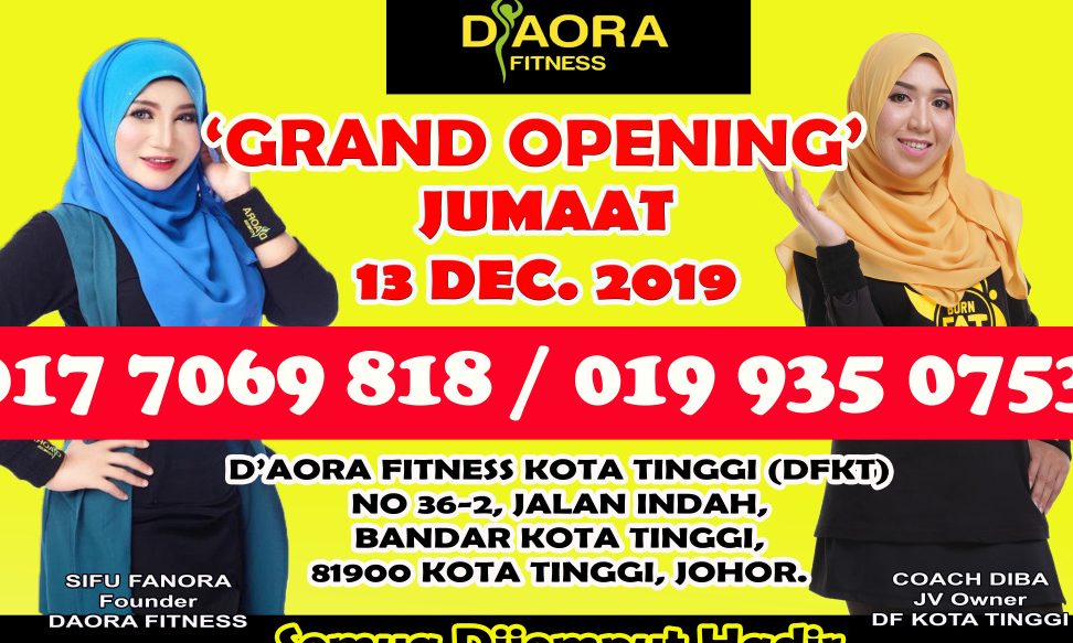 D'Aora Fitness Kota Tinggi, Johor 1 daora fitness kota tinggi johor