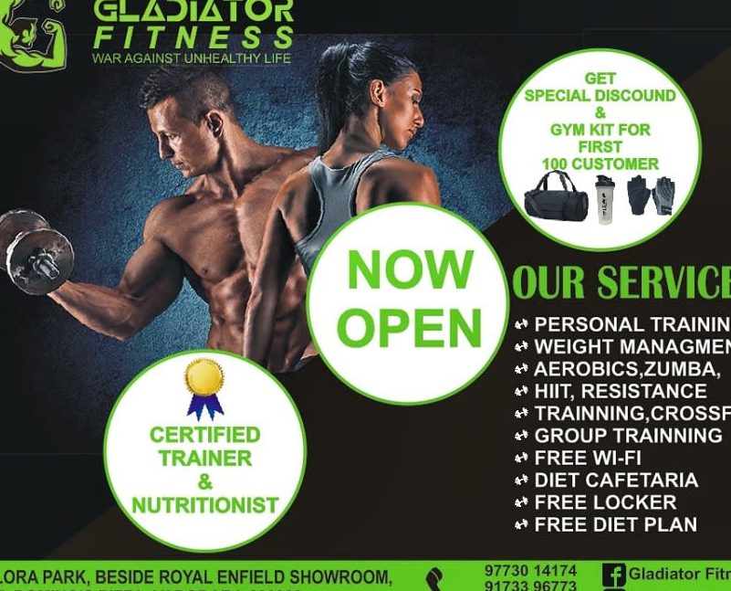 Gladeator Gym & Fitness 1 gladeator gym fitness